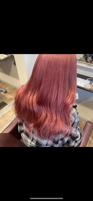 ロング カラー カラー/韓国レイヤー /ブリーチ/hinaのヘアスタイル