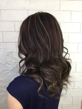 セミロング archange 大井川のヘアスタイル