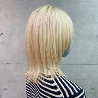 ロング カラー 韓国レイヤー/透明感 /髪質改善/アジキのヘアスタイル