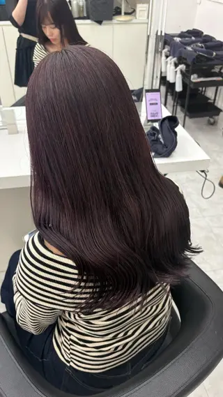 カラー ARISA/縮毛矯正 /艶髪カラー♡のヘアスタイル