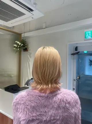 ミディアム BRIGHT所属・🤍恵比寿/透明感/ 小顔カット🤍アズサのヘアスタイル