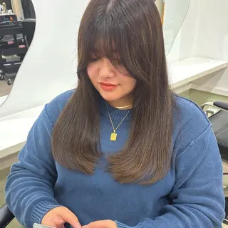 ミディアム ☀️青空SORA /くびれショート☁️のヘアスタイル