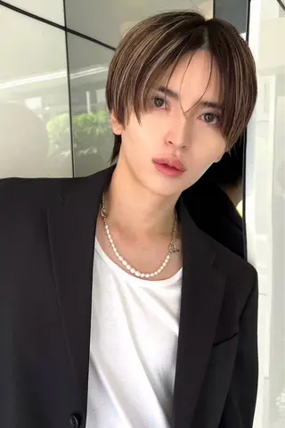 ショート カラー メンズ メンズ専門 スタイリスト前田雄輝のヘアスタイル