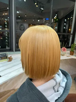 ショート カラー 💛ハイトーン💛 りむのヘアスタイル