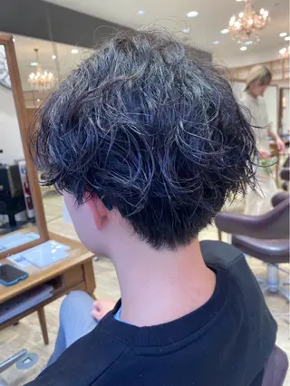 パーマ メンズ equri bonne所属・秋谷 百花のヘアスタイル