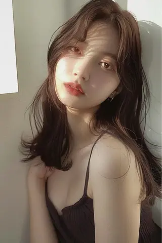 セミロング カラー lana hair 新宿/髪質改善/韓国のヘアスタイル