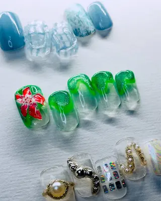 ネイル ILLO-art nail所属・ILLO mayoのネイルデザイン