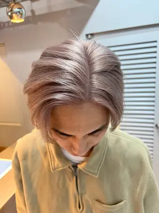 カラー メンズ 金子勇希🔥パーマ 比率90%以上🔥のヘアスタイル