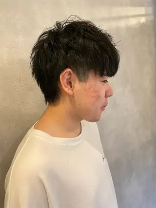 メンズ フリーランスシェアサロンルレイル所属・心斎橋/メンズ /ルレイル/地形真希のヘアスタイル