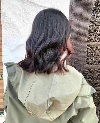 セミロング 大同 洋樹のヘアスタイル