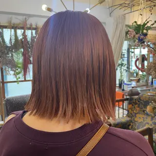 ミディアム JAM所属・透明感ケアカラー 🌟misaki🌟のヘアスタイル