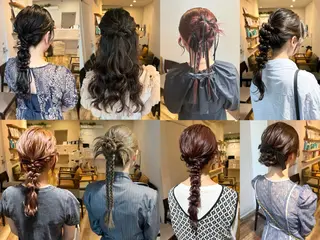 ヘアアレンジ yuki/表参道/ ゆるふわアレンジ𐙚のヘアスタイル