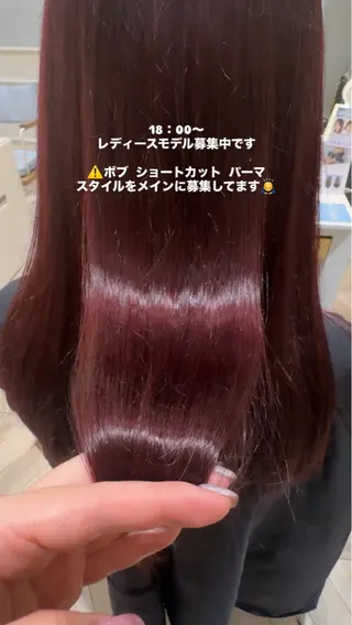 ショート カラー 似合わせ得意美容師 《RINOA》のヘアスタイル