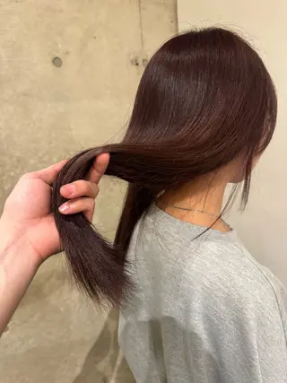 ミディアム Luxe所属・Luxe表参道 髪質改善　奈良のヘアスタイル