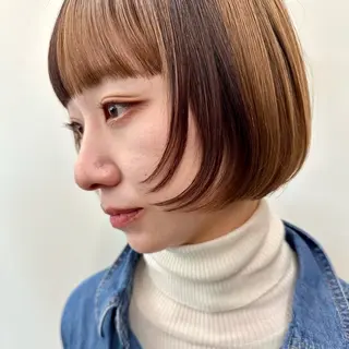 ショート カラー ハイトーンカラー/ さらさのヘアスタイル