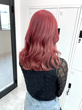 カラー ⭐️ハイトーン⭐️ 💕SAKURA💕のヘアスタイル