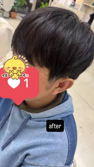 メンズ タカハシ リナのヘアスタイル