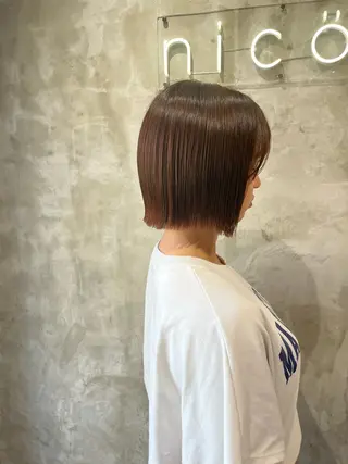 ショート nicoa所属・市原 歩のヘアスタイル