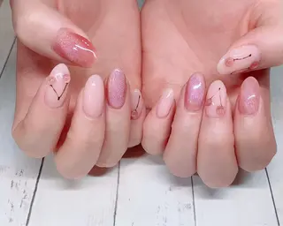 ミディアム カラー ネイル NailbyN所属・Nail_by N1のネイルデザイン