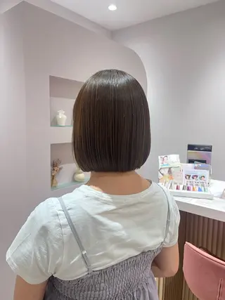 ミディアム Rosierbleu 道正のヘアスタイル