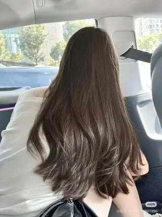ロング カラー ブリーチなし🤍透明 感カラー🤍しゅうじのヘアスタイル