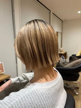 ショート unjour terrace所属・加藤 希実のヘアスタイル