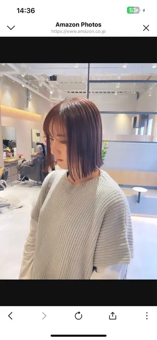 ショート カラー ✨艶髪職人艶カラー✨ 中本輝人のヘアスタイル