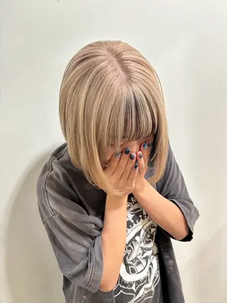 ミディアム ミズノ アイ /ショート🎀のヘアスタイル