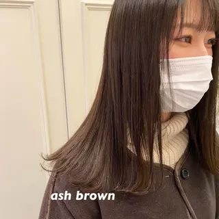 ミディアム 大久保 愛のヘアスタイル