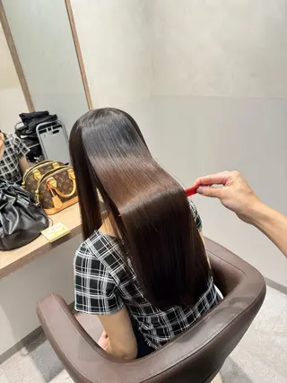 ロング SALOWIN 栄３丁目店所属・福田 修平💎 髪質改善/美髪矯正のヘアスタイル