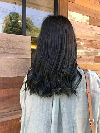 セミロング allum所属・福村 拓也のヘアスタイル