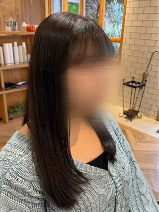 ロング 永野 梨奈のヘアスタイル
