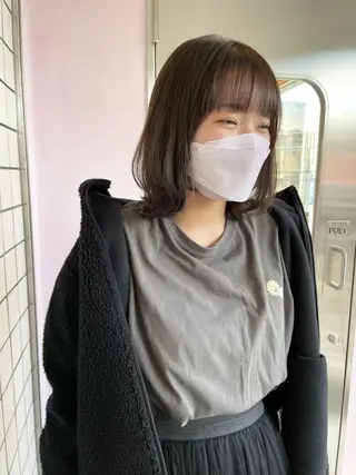 ミディアム 心斎橋/ブリーチ minamiのヘアスタイル