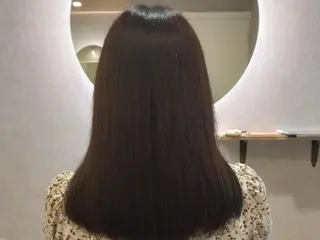 カラー ロング GR 髪質改善トリートメント×ヘッドスパ【ジーアール】所属・🌺中村🌺毎日楽し くなる髪をご提案✨のヘアスタイル