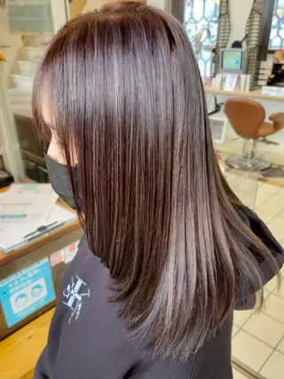 セミロング 田中 美沙のヘアスタイル