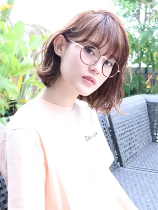 ショート カラー Maison de  Day&Night所属・統括ディレクター kuriのヘアスタイル