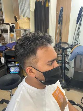 ショート パーマ メンズ sora所属・廣瀬 瞳のヘアスタイル