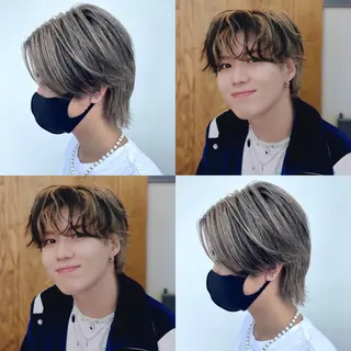 ショート カラー 韓国ヘア特化 💟 ララア 💟のヘアスタイル