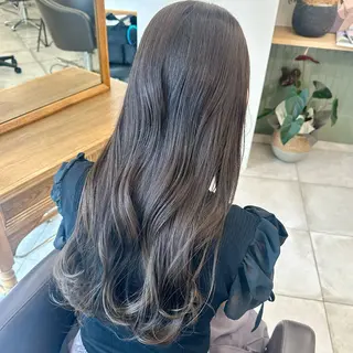 セミロング カラー ブリーチなし/レイヤ ー特化🌈Tommyのヘアスタイル