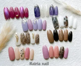ネイル Rairia nail本八幡店のネイルデザイン
