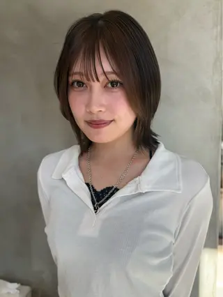ミディアム 88 hair design所属・🫧ハルカ🫧 レイヤーカット/ボブのヘアスタイル