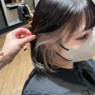 カラー 金城 二千夏のヘアスタイル