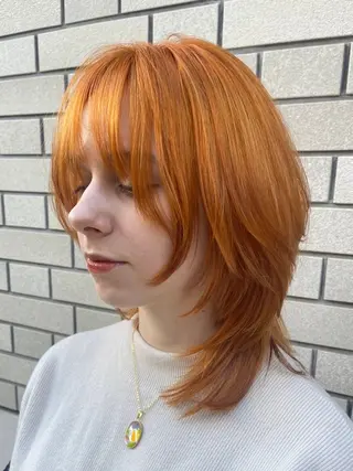 ミディアム カラー 鳥取のなんでも美容師 松井たかゆきのヘアスタイル