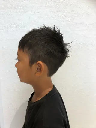 キッズ 安田 美由紀のヘアスタイル