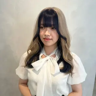 カラー デザインカラー/パー マ🦖外岡咲希🦖のヘアスタイル