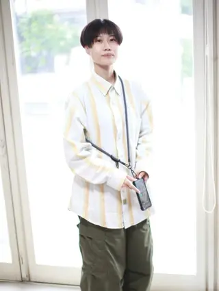 ショート 大西 カズマのヘアスタイル