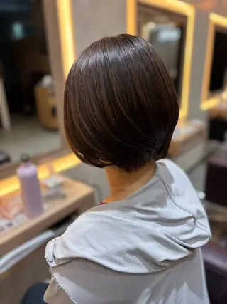 ショート 【無料カットモデル】 水山まさはる🌸のヘアスタイル
