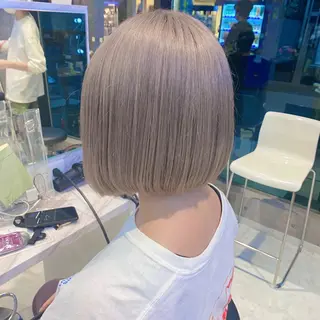 セミロング カラー ヘアアレンジ メンズ キッズ お悩み解決美容師 💐AMIのヘアスタイル