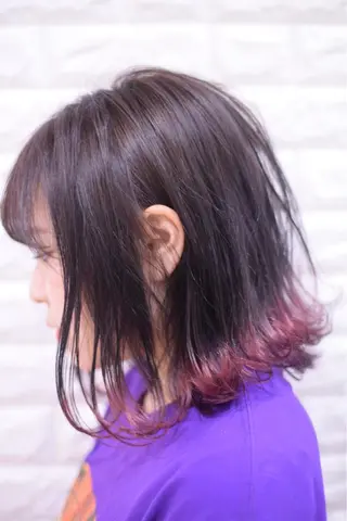ショート カラー ハイトーンカラー RYUのヘアスタイル
