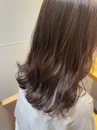 セミロング カラー gotoday　shaire　saron所属・miu. ボブ/透け感カラーのヘアスタイル